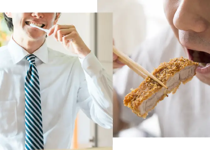 イメージ：インプラントで解決できること1